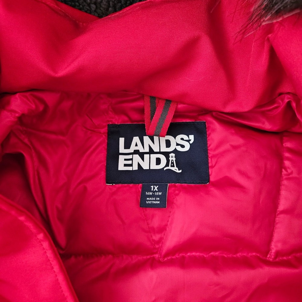 Red Winter Parka - Picture 3 of 4